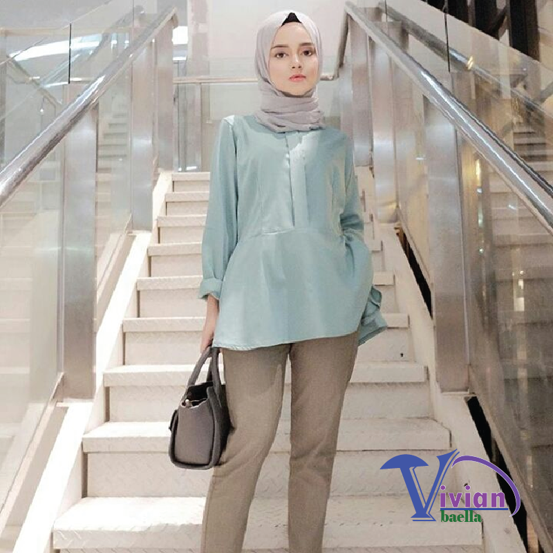 Outfit Casual Wanita Hijab - vivianbaella