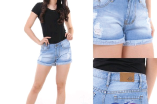 Celana Pendek Wanita Jeans Modern - vivianbaella
