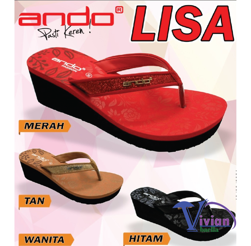 Sandal Ando Wanita Lisa - vivianbaella